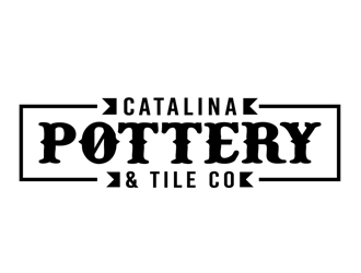 Catalina Pottery & Tile Co.  logo design by DreamLogoDesign