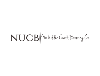 No Udder Craft Brewing Co. logo design by Greenlight