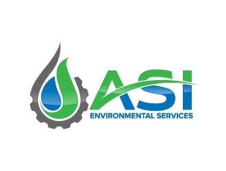 ASI Environmental Services logo design by jaize