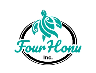 Four Honu Inc. logo design by Alex7390