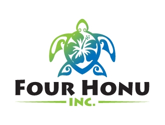 Four Honu Inc. logo design by jaize