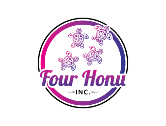 Four Honu Inc. logo design by Andri