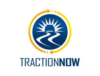 Traction Now logo design by Coolwanz