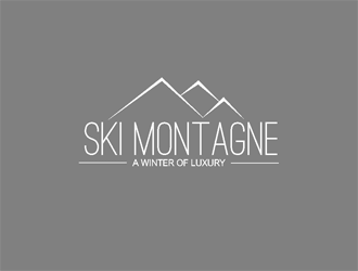 Ski Montagne (A Winter Of Luxury) logo design by coco