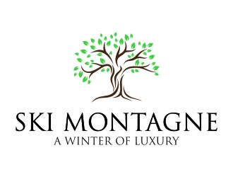 Ski Montagne (A Winter Of Luxury) logo design by jetzu