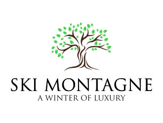 Ski Montagne (A Winter Of Luxury) logo design by jetzu