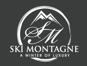 Ski Montagne (A Winter Of Luxury) logo design by PMG