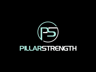 PILLARSTRENGTH logo design by giphone