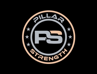 PILLARSTRENGTH logo design by MarkindDesign