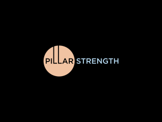 PILLARSTRENGTH logo design by L E V A R