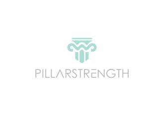 PILLARSTRENGTH logo design by YONK