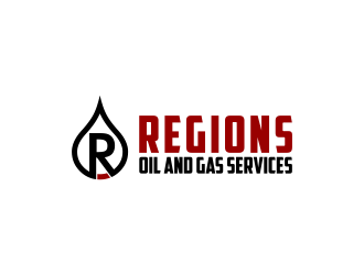 Regions Oil and Gas Services logo design by Kruger
