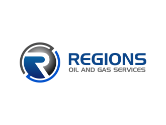 Regions Oil and Gas Services logo design by ingepro