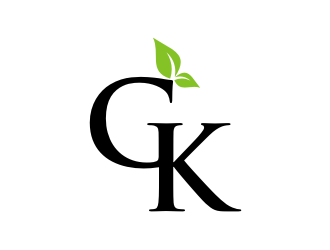 G K  logo design by asyqh