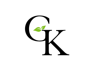 G K  logo design by asyqh