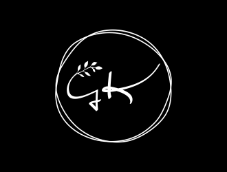 G K  logo design by afra_art