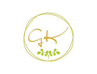 G K  logo design by afra_art