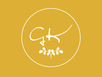 G K  logo design by afra_art