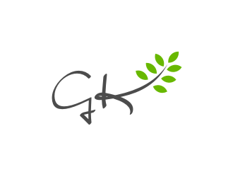 G K  logo design by nurul_rizkon