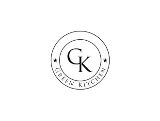 G K  logo design by Landung
