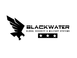 Blackwater Global Security & Military Systems logo design by Roco_FM