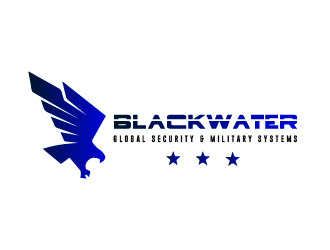Blackwater Global Security & Military Systems logo design by Roco_FM