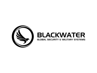 Blackwater Global Security & Military Systems logo design by RIANW
