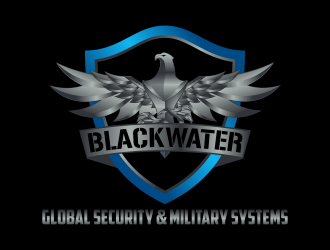 Blackwater Global Security & Military Systems logo design by Kruger