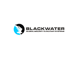 Blackwater Global Security & Military Systems logo design by checx