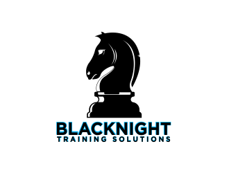 BlacKnight Training Solutions logo design by evdesign