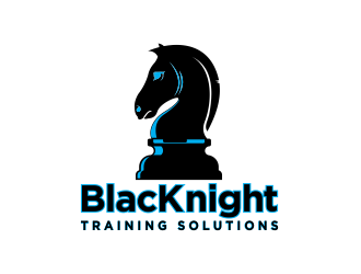 BlacKnight Training Solutions logo design by evdesign