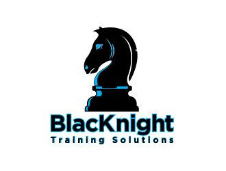 BlacKnight Training Solutions logo design by evdesign