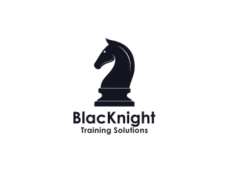 BlacKnight Training Solutions logo design by blessings