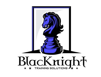 BlacKnight Training Solutions logo design by LogoInvent