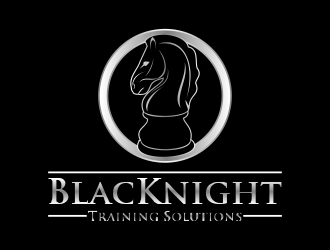 BlacKnight Training Solutions logo design by beejo