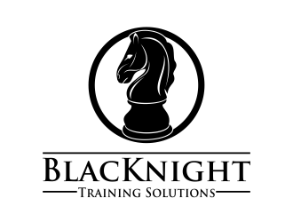 BlacKnight Training Solutions logo design by beejo