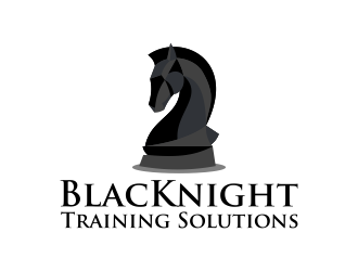 BlacKnight Training Solutions logo design by Kruger