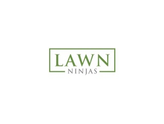 Lawn Ninjas logo design by bricton