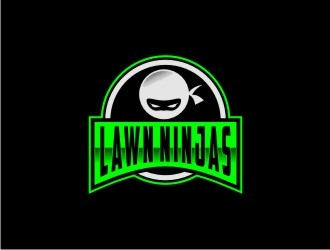 Lawn Ninjas logo design by bricton