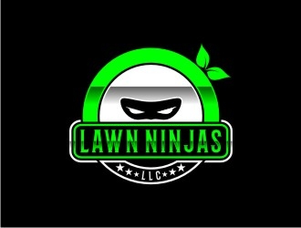 Lawn Ninjas logo design by bricton