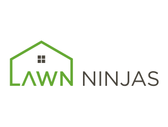 Lawn Ninjas logo design by enilno