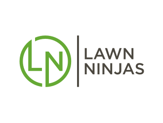 Lawn Ninjas logo design by enilno