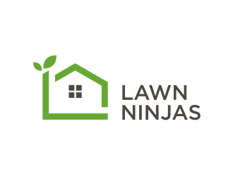 Lawn Ninjas logo design by enilno