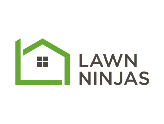 Lawn Ninjas logo design by enilno