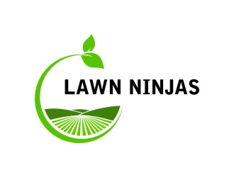 Lawn Ninjas logo design by jetzu