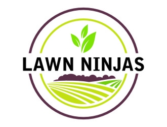 Lawn Ninjas logo design by jetzu