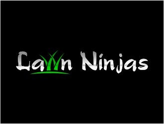 Lawn Ninjas logo design by 48art
