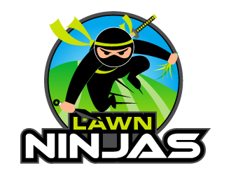 Lawn Ninjas logo design by torresace