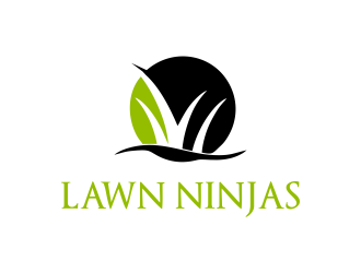 Lawn Ninjas logo design by JessicaLopes