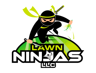 Lawn Ninjas logo design by torresace